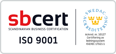 ISO 9001 badge
