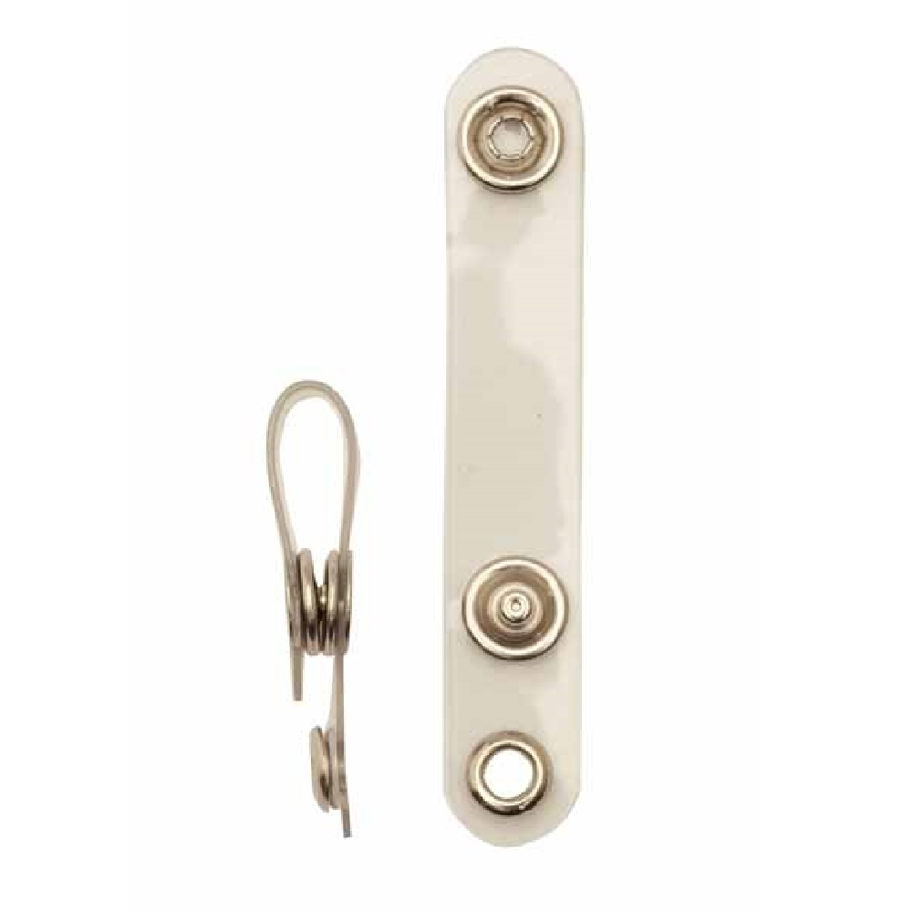 ID-strip, kort med öljettring <br> Art.nr 63100-2000