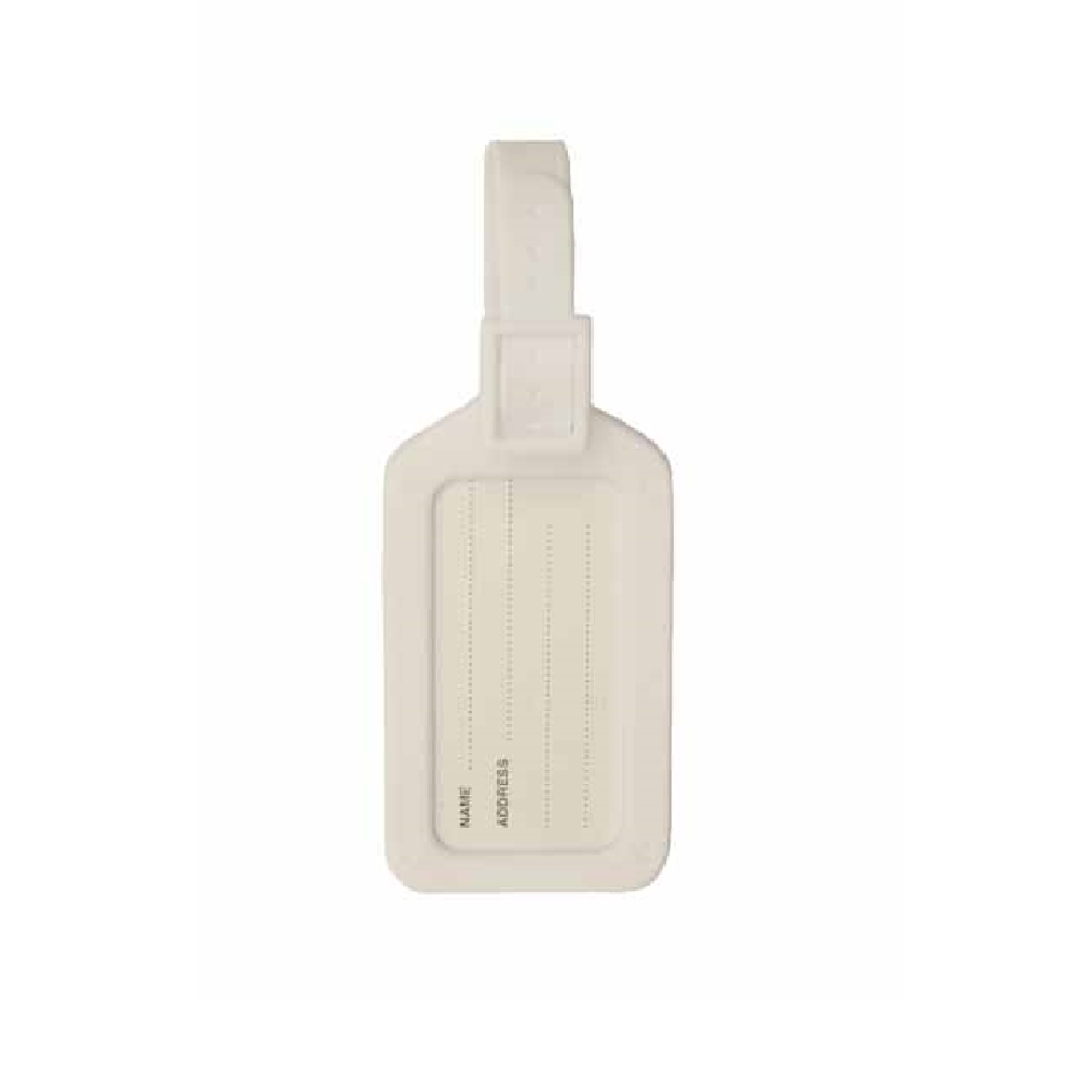 Bagagebricka, vit, 88x53 mm <br> Art.nr A0059