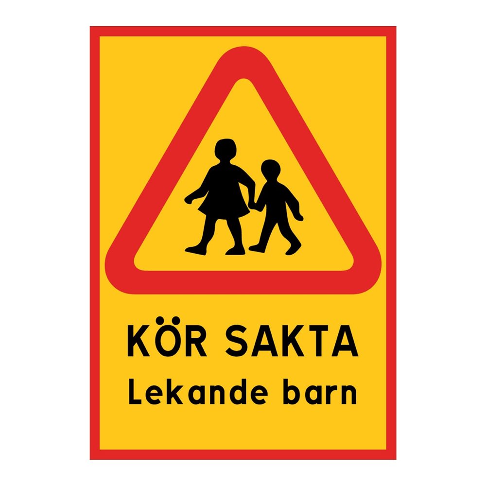 Plastskylt efter egen design