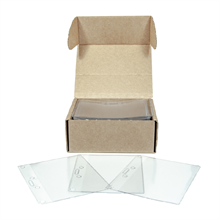 Plastficka horisontell, 110 x 74 mm <br> Art.nr 17623-0000