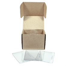Plastficka horisontell, 93 x 59 mm <br> Art.nr 18523-0000